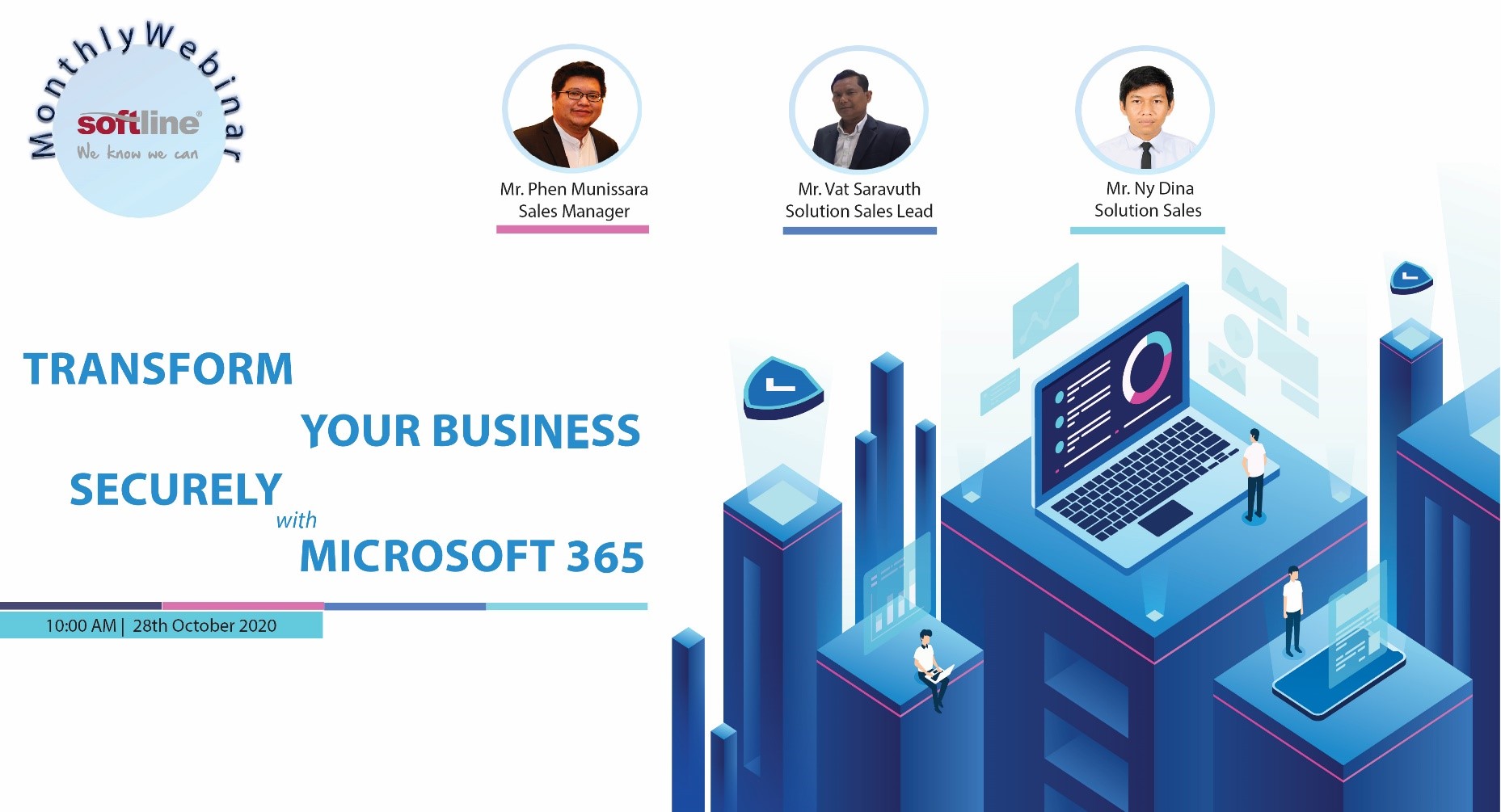 TRANSFORM YOUR BUSINESS SECURELY WITH MICROSOFT 365